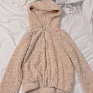 Light pink zipped up sweater